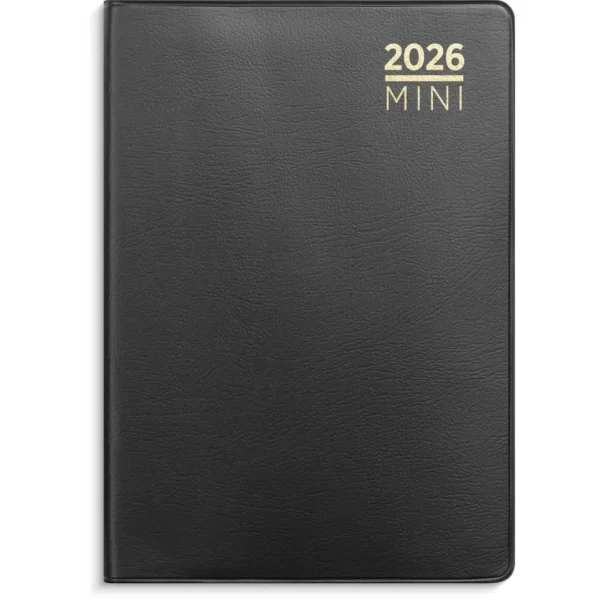 Lommekalender GRIEG Mini 2026 plast sort