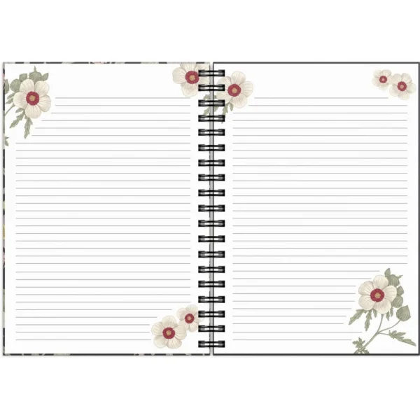 Ukekalender Life Planner 2026 Floral A6