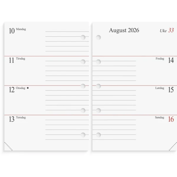 Årspakke GRIEG Mini 2026 uke