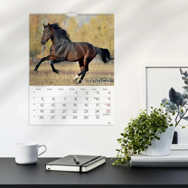 Veggkalender GRIEG 2026 Hester