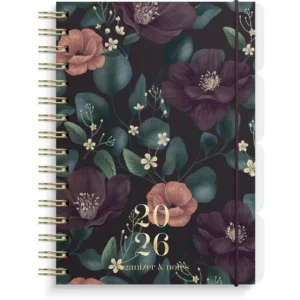 Organizer og Notes GRIEG A5 2026 Floral