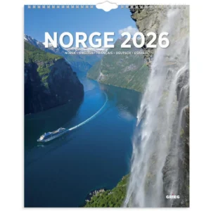Billedkalender GRIEG 2026 Norge