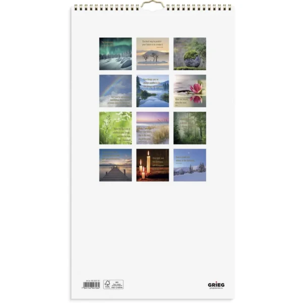 Veggkalender GRIEG 2026 DreamDo