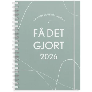 Ukekalender GRIEG A5 2026 Få Det Gjort
