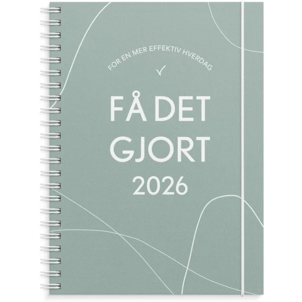 Ukekalender GRIEG A5 2026 Få Det Gjort