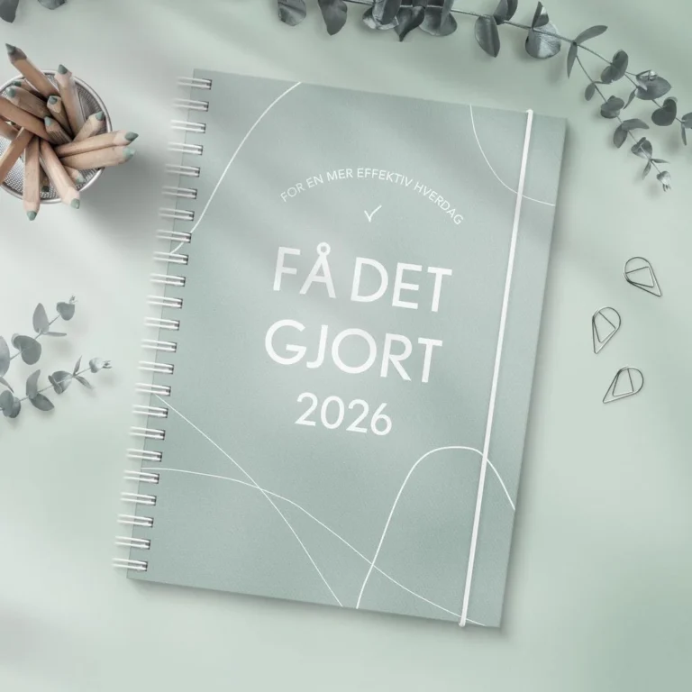 Ukekalender GRIEG A5 2026 Få Det Gjort - Bilde 5
