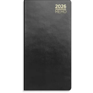 Lommekal. GRIEG Memo2026 imitert sort