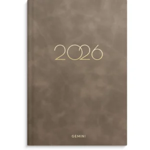 Lommekal GRIEG Gemini 2026 Colore brun