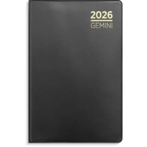 Lommekal GRIEG Gemini 2026 plast sort