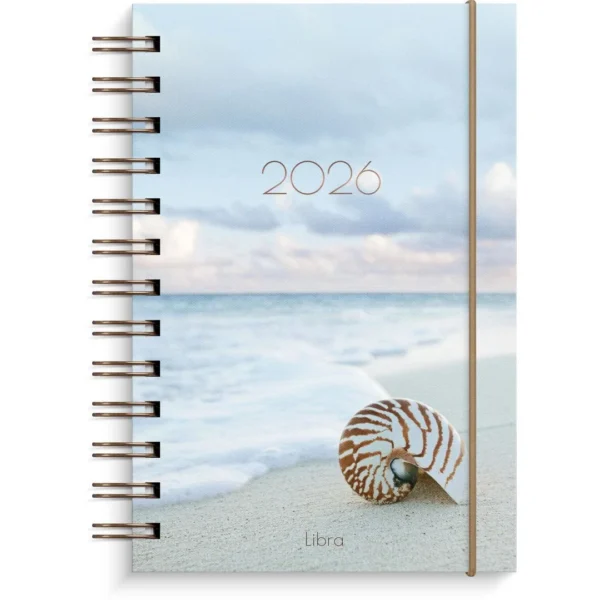 Dagbok GRIEG Libra spiral 2026 Horisont