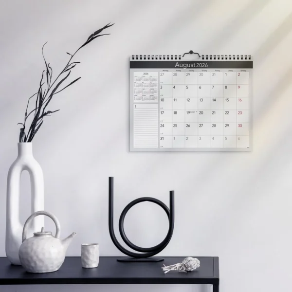 Månedskalender GRIEG 2026 Elegant