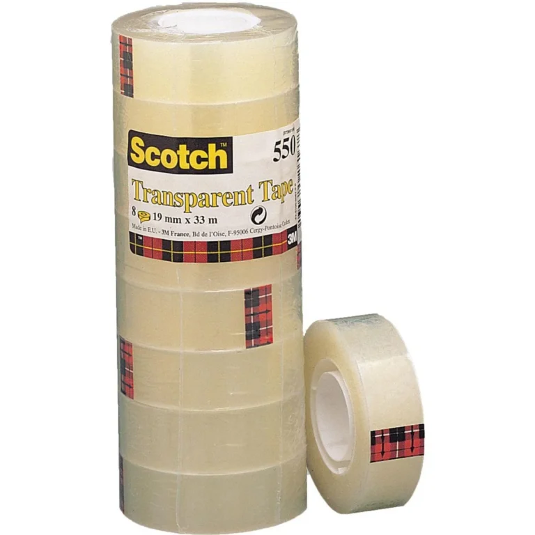 Tape SCOTCH 550 19mmx33m transparent (8)