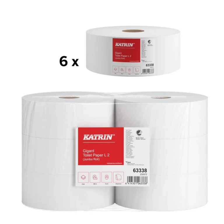 Toalettpapir KATRIN Gigant L 2L 380m (6) - Bilde 3