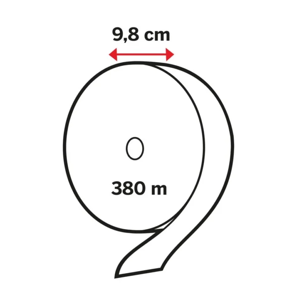 Toalettpapir KATRIN Gigant L 2L 380m (6)