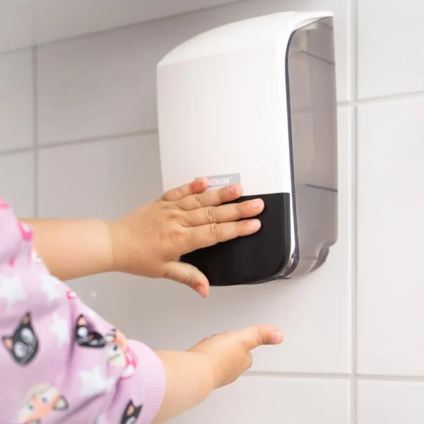 Dispenser KATRIN skum/flyt 0,5L hvit