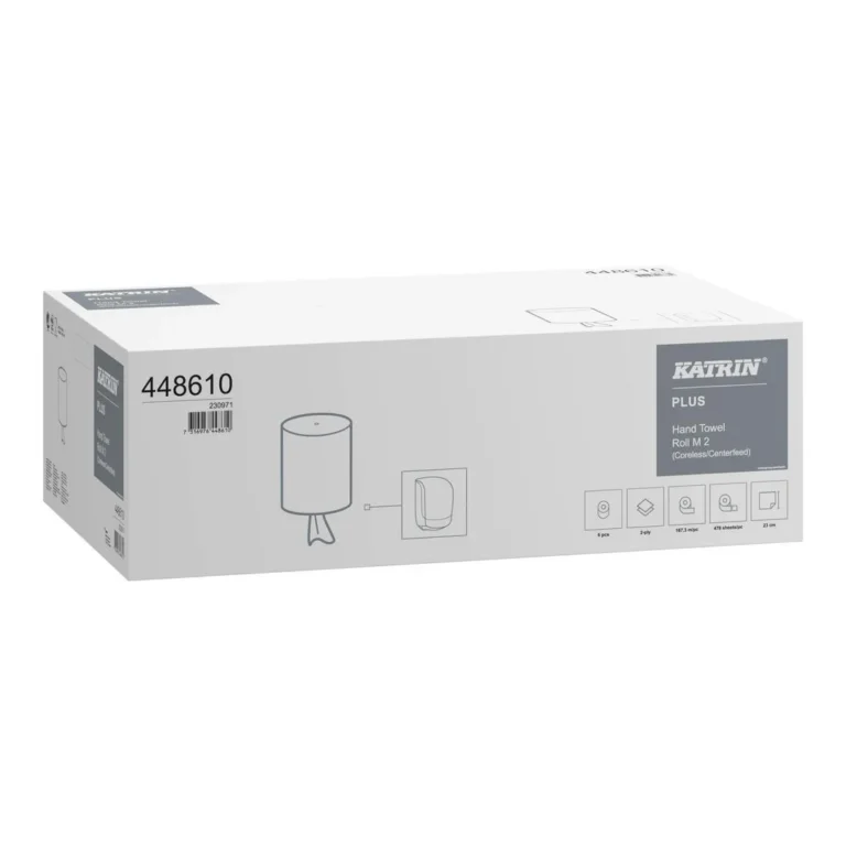 Tørkerull KATRIN Plus M 2L u/hylse 167m - Bilde 2