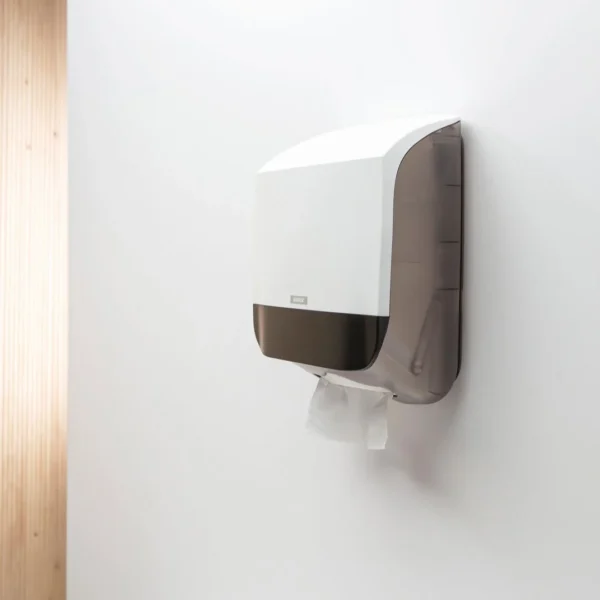 Dispenser KATRIN tørkeark S hvit