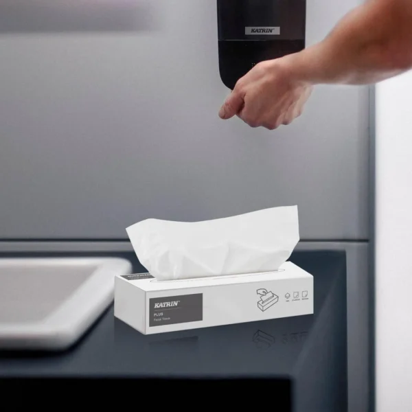 Ansiktsserviett KATRIN Plus (100)