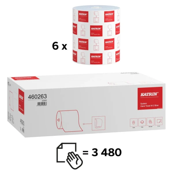 Tørkerull KATRIN System M 2L 130m blå