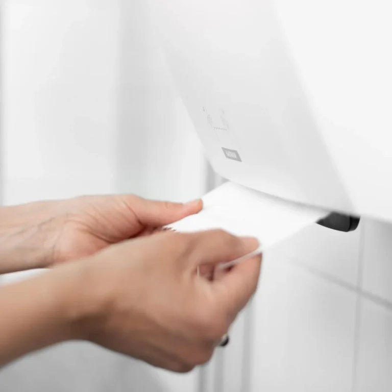 Dispenser KATRIN System håndtørk hvit - Bilde 4