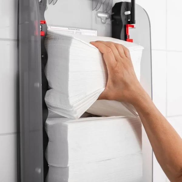 Dispenser KATRIN tørkeark XL sort