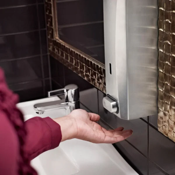 Dispenser KATRIN skum/flytende 1L stål