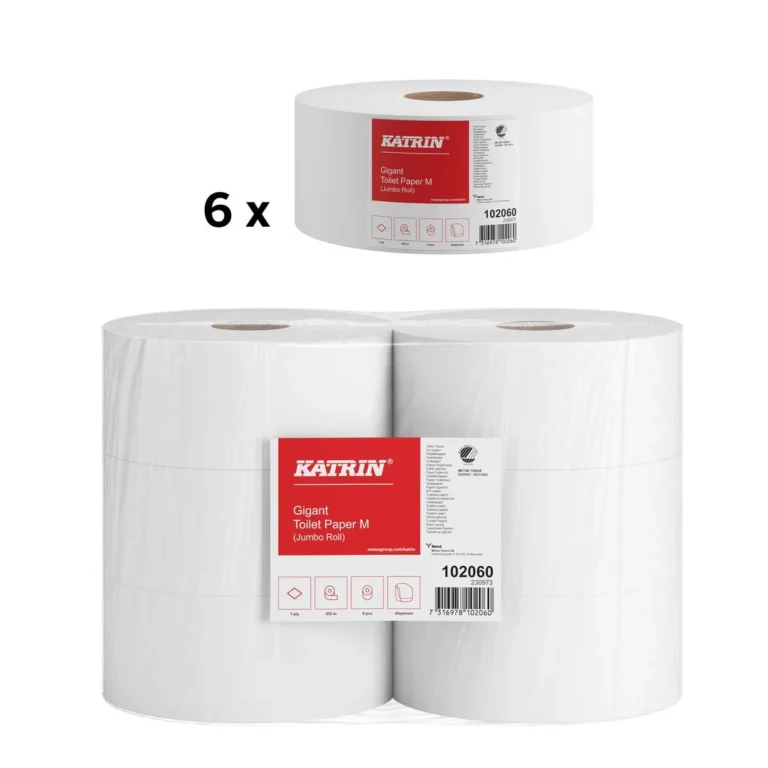 Toalettpapir KATRIN resirk.Gig M 1L 435m - Bilde 3