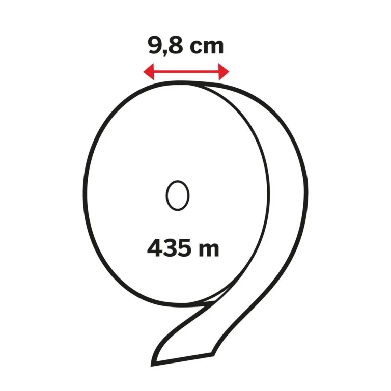 Toalettpapir KATRIN resirk.Gig M 1L 435m - Bilde 4