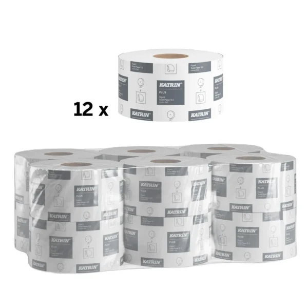 Toalettpapir KATRIN Plus G S 2L 160m(12)