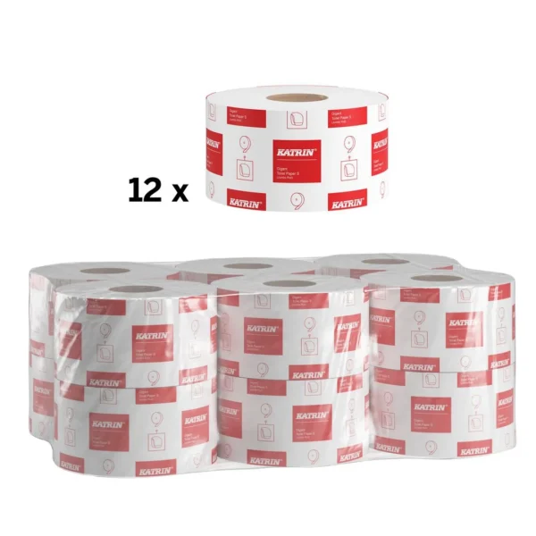 Toalettpapir KATRIN resirk.Gig S 1L 265m
