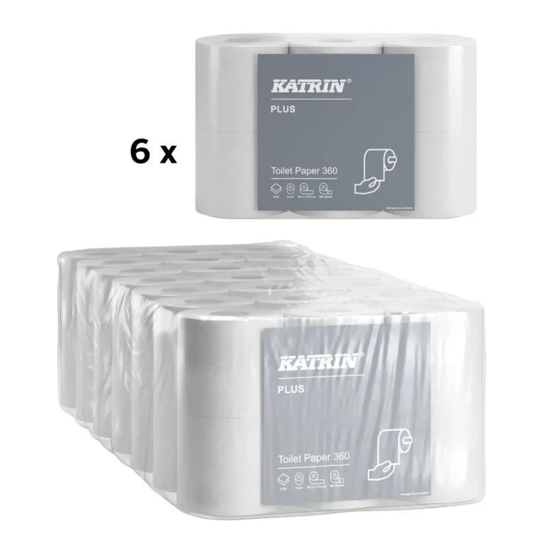 Toalettpapir KATRIN Plus 360 2L 50m(6) - Bilde 2