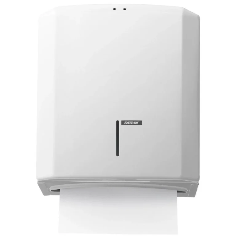 Dispenser KATRIN tørkeark metall hvit - Bilde 2