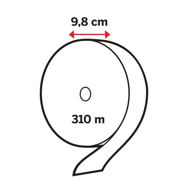 Toalettpapir KATRIN Plus G M 2L 310m (6)
