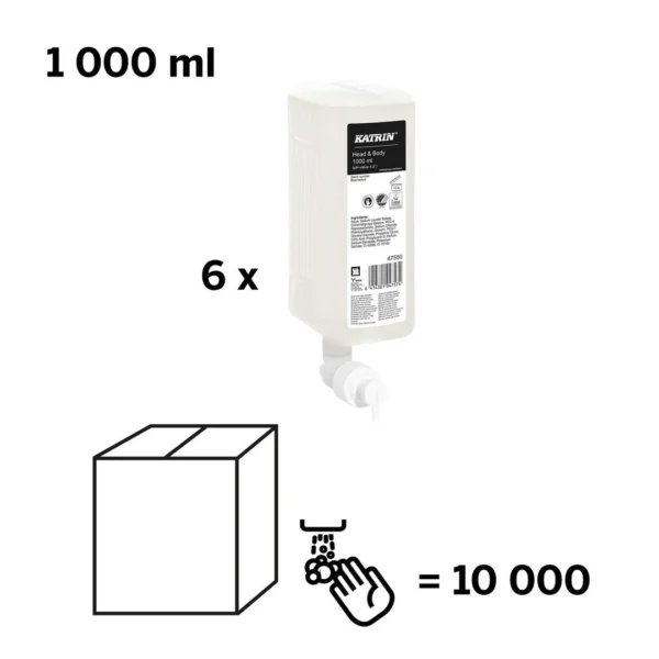Dusjsåpe KATRIN sjampo 1L