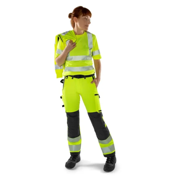 Bukse FRISTADS 2665 GSTP HiVis dame 34