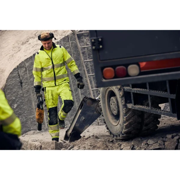 Bukse FRISTADS 2645 GSTP HiVis C44 gul