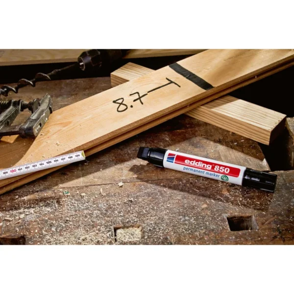 Merkepenn EDDING 850 rød