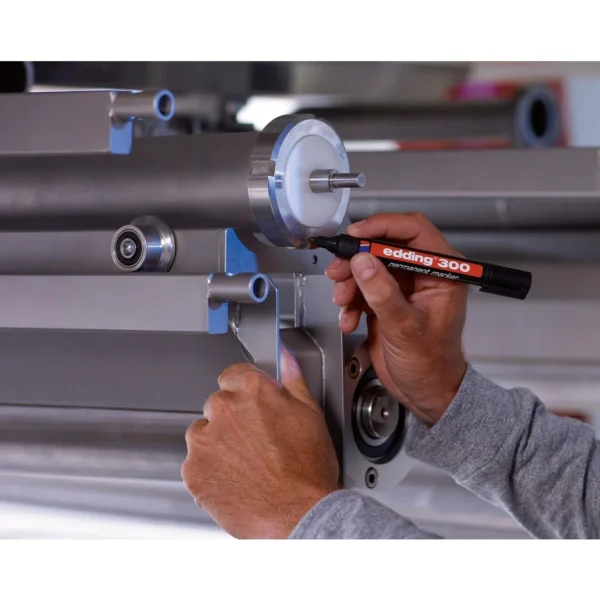 Merkepenn EDDING 300 rund blå