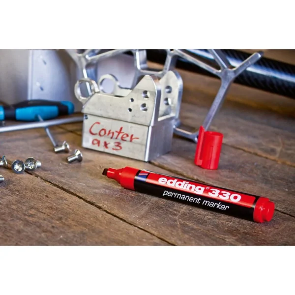 Merkepenn EDDING 330 skrå sort