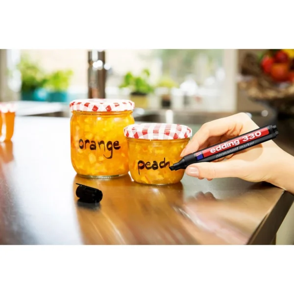 Merkepenn EDDING 330 skrå blå