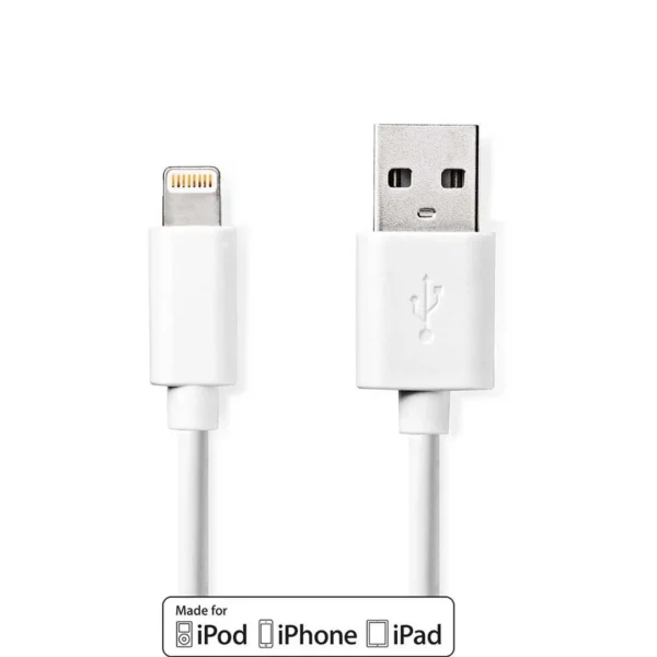Kabel NEDIS USB til lightning 3m