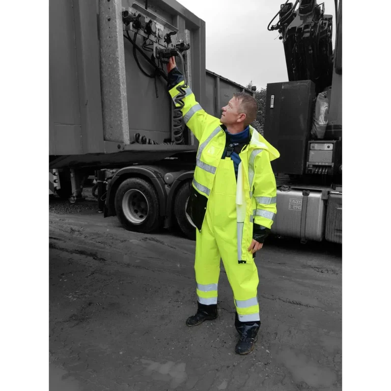 Regnselebukse LYNGSØE FR-LR6029 HiVis XS - Bilde 2