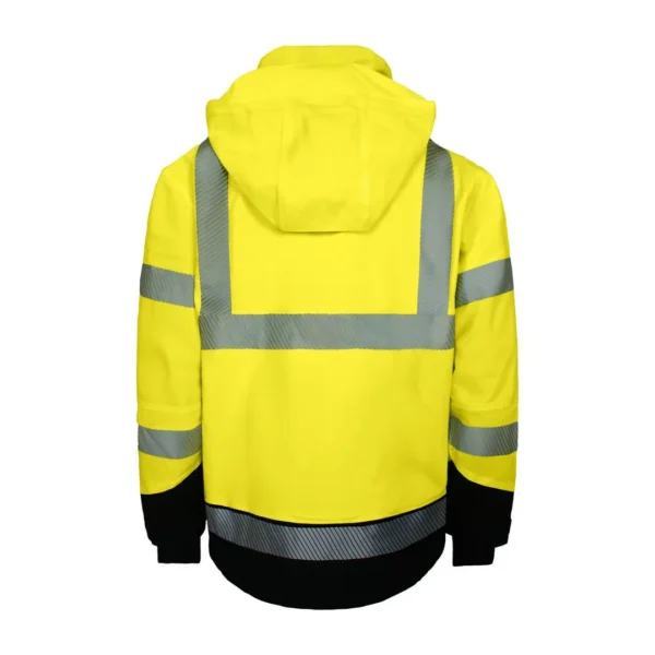 Skalljakke LYNGSØE 4WS-5057 HiVis XS