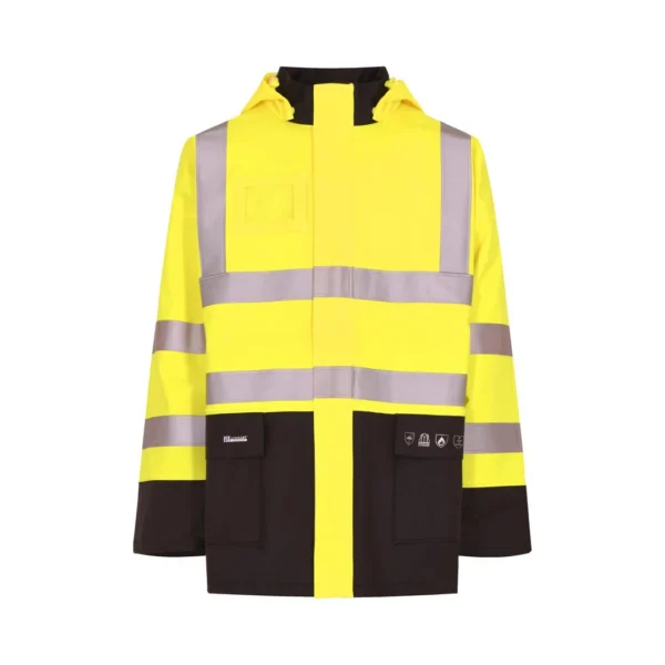 Regnjakke LYNGSØE FR-LR6025 HiVis S
