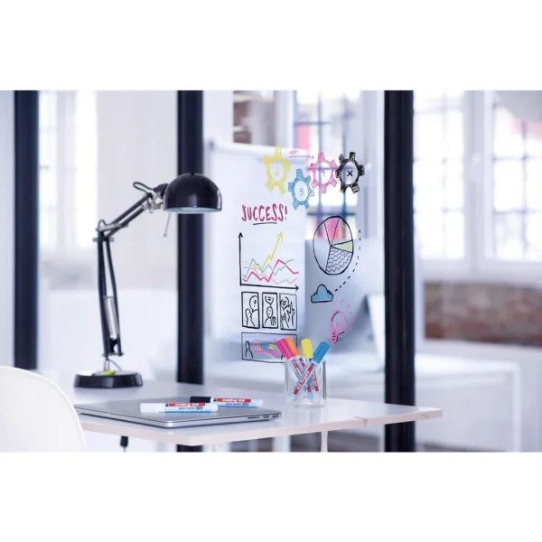 Merkepenn EDDING 95 glass ass.m/hvit (4)