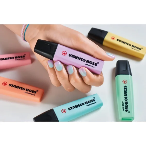 Tekstmarker STABILO Boss pastel (4)