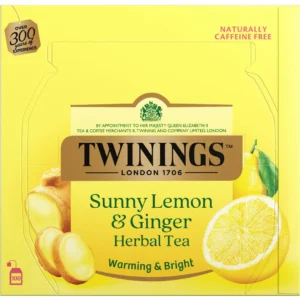 Te TWININGS sitron & ingefær (100)