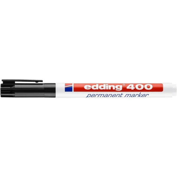 Merkepenn EDDING 400 rund sort