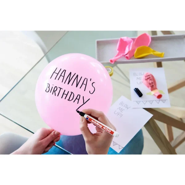 Merkepenn EDDING 400 rund sort