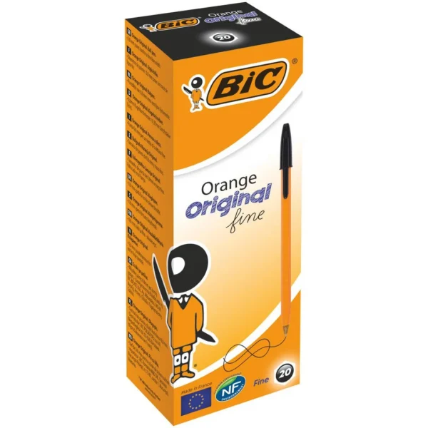 Kulepenn BIC Orange F sort